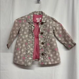OshKosh B'gosh Genuine Kids Pink Cotton Jacket sz 18 months